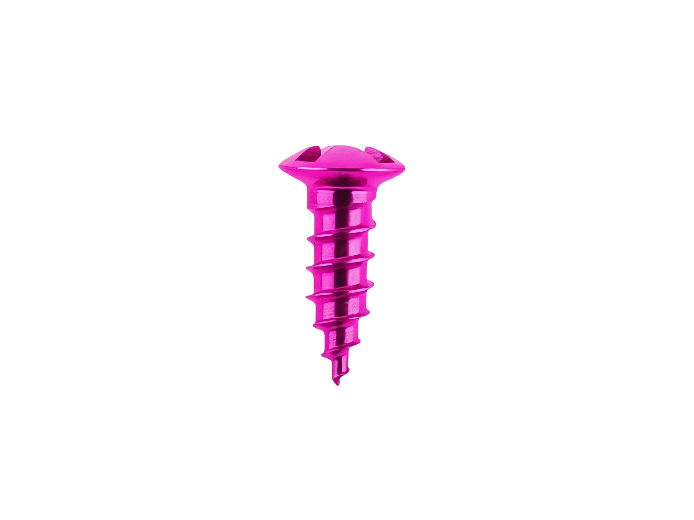 CMF Maxillofacial Cross Drive Mini Screw - Self-Tapping & Self-Drilling, Titanium & Stainless Steel
